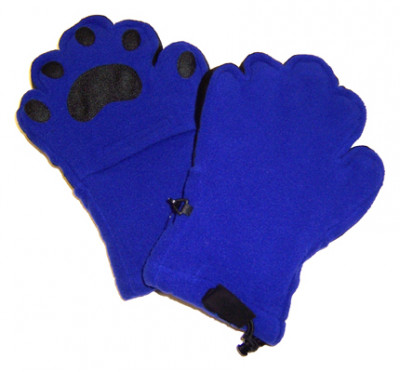 Fleece Handschuhe - Kobaltblau (Erwachsene)