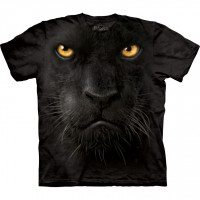 Black Panther Face Big Cats T-Shirt