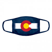 Colorado State Flag 3 Lagige Gesichtsmaske