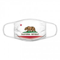 California State Flag 3 Lagige Gesichtsmaske