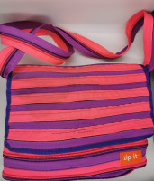 ZIPIT ZCN Messenger Bag Purple2 & Pink12